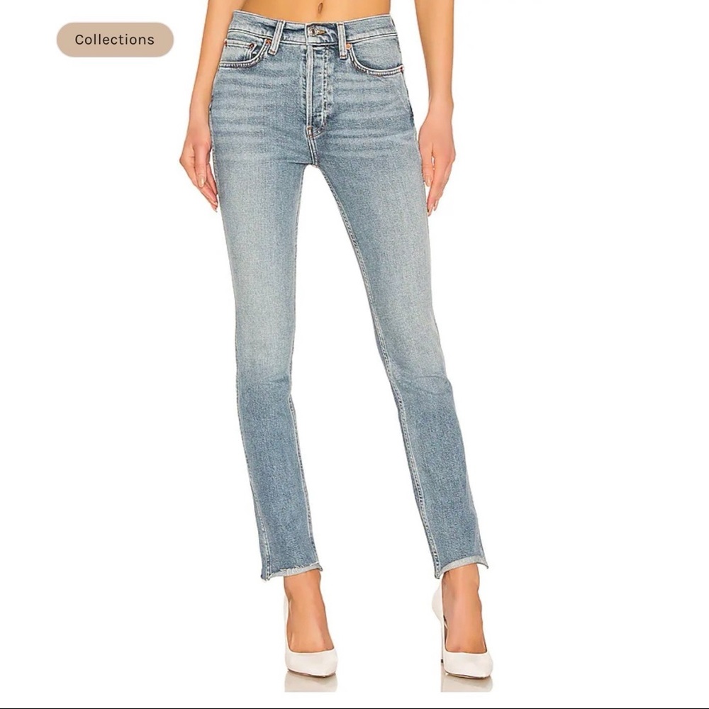 ReDone Double Needle Long Jeans